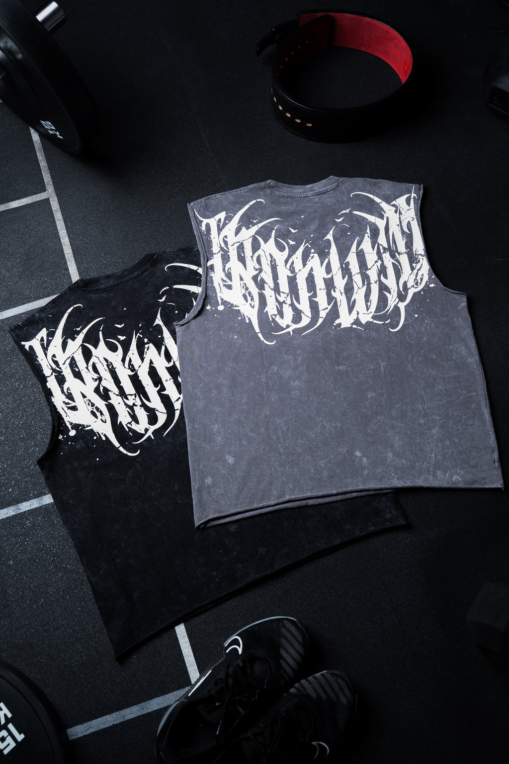 001 - CUT OFFS - BLACK WASH