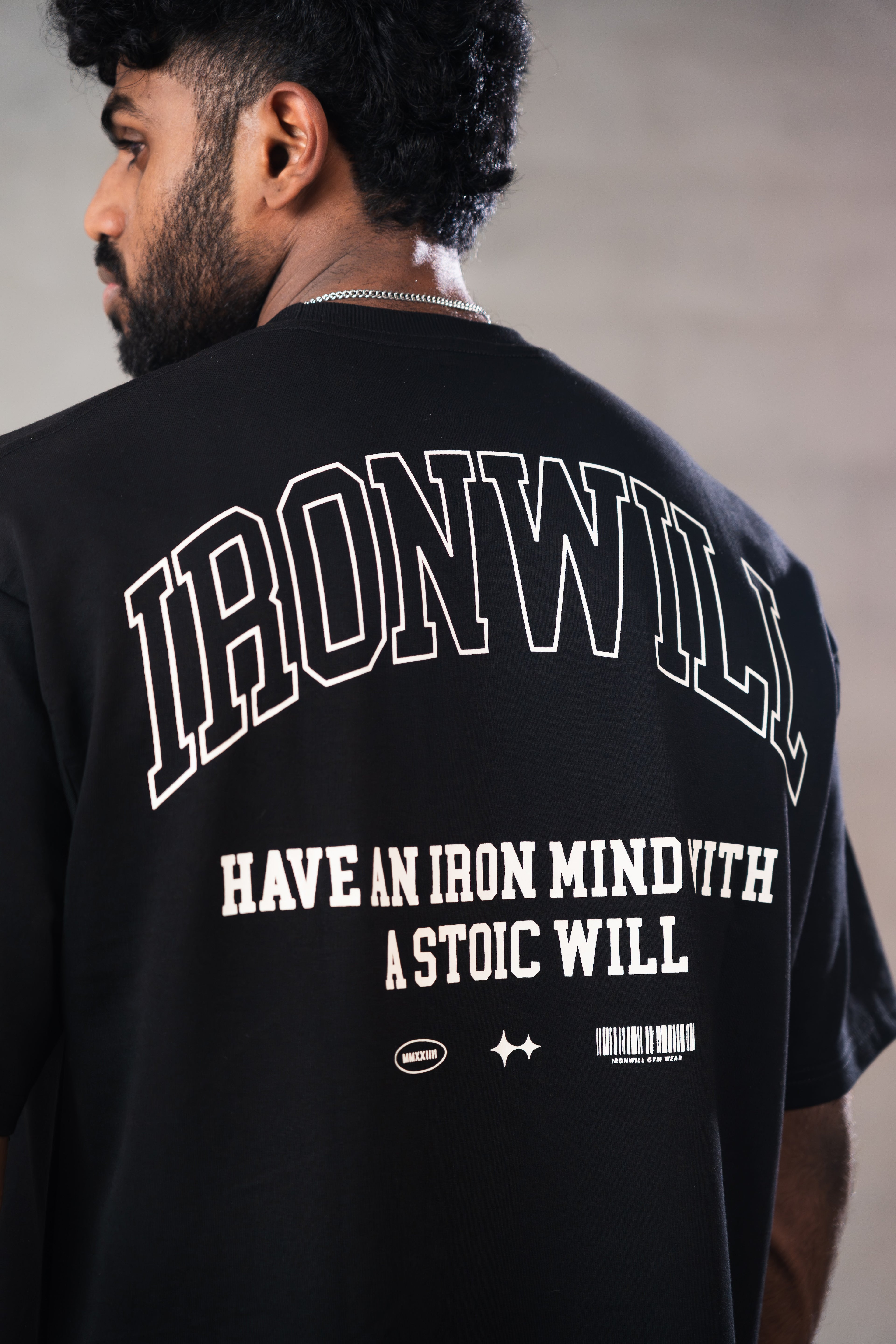 001 - OVERSIZED TEE - BLACK