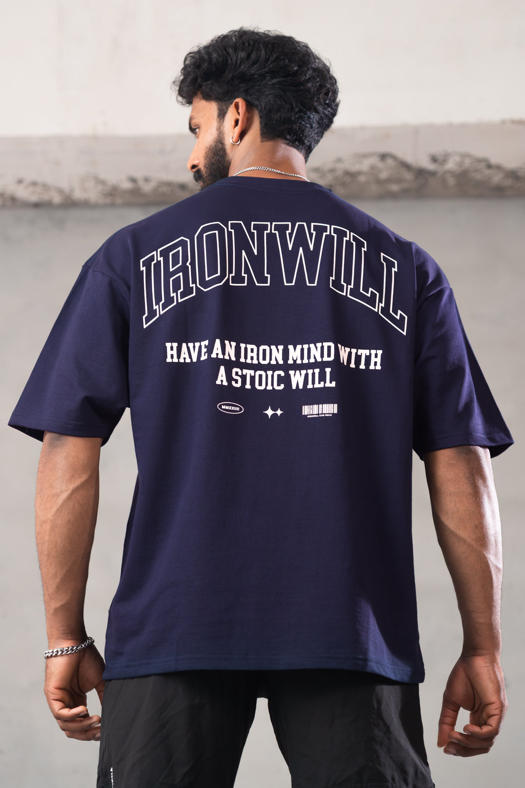 001 - OVERSIZED TEE - DEEP NAVY