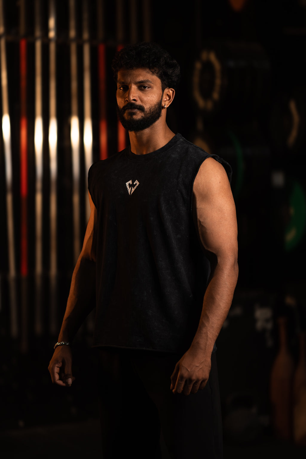 001 - CUT OFFS - BLACK WASH