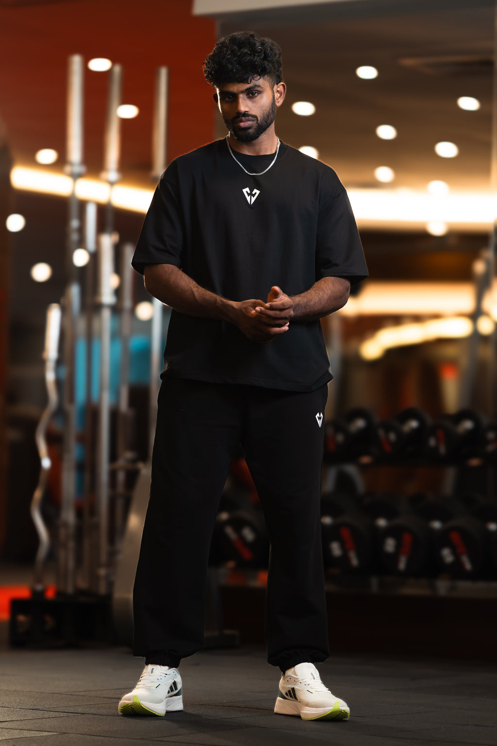 001 - OVERSIZED TEE - BLACK