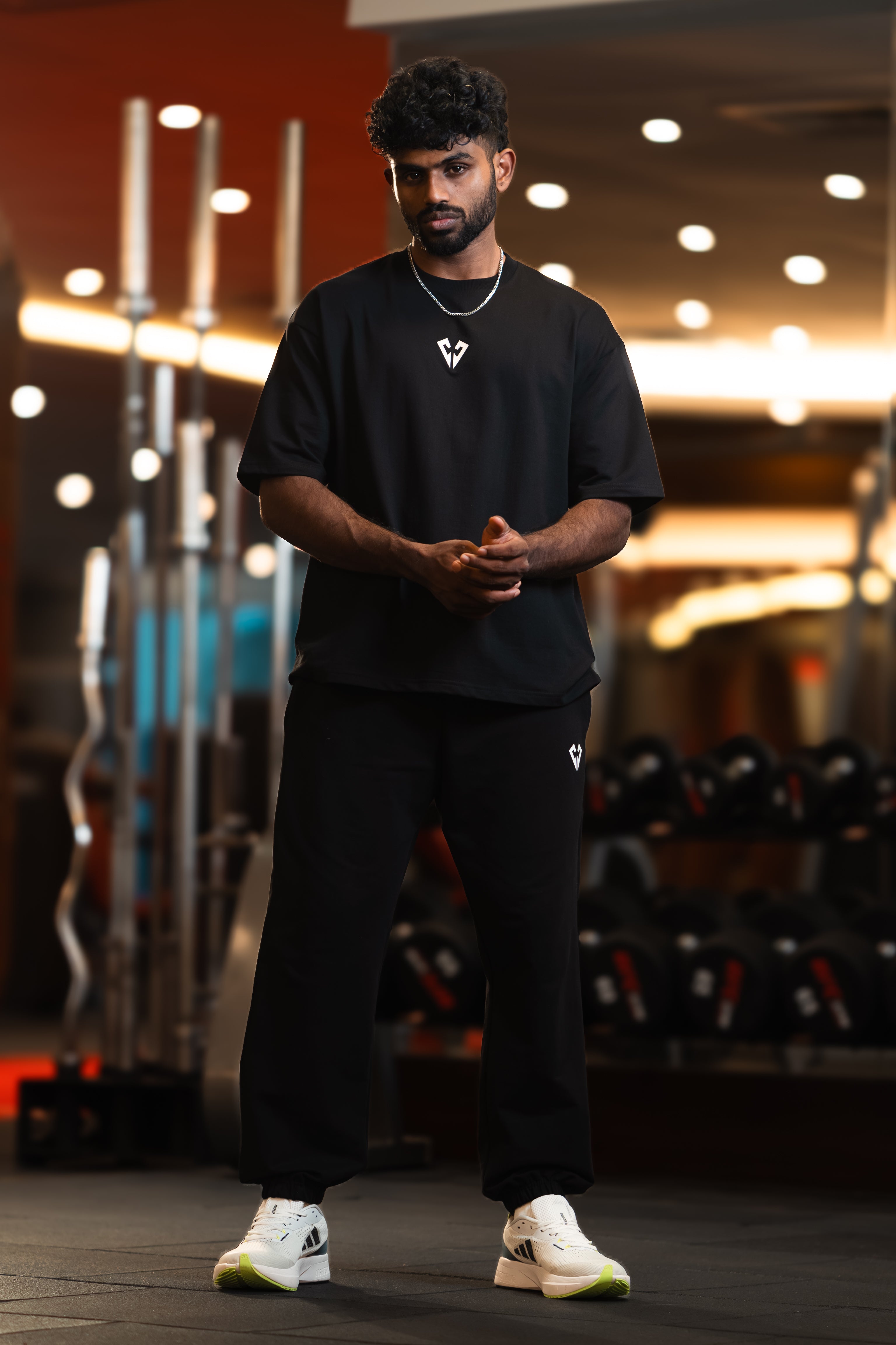 001 - OVERSIZED TEE - BLACK